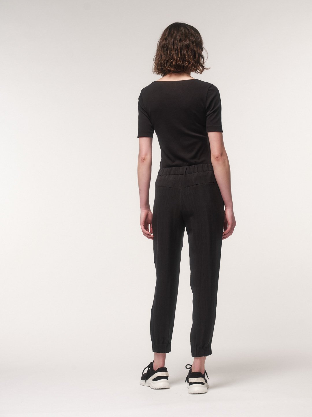 Lanius-Hose-Mit-Gummibund-Black