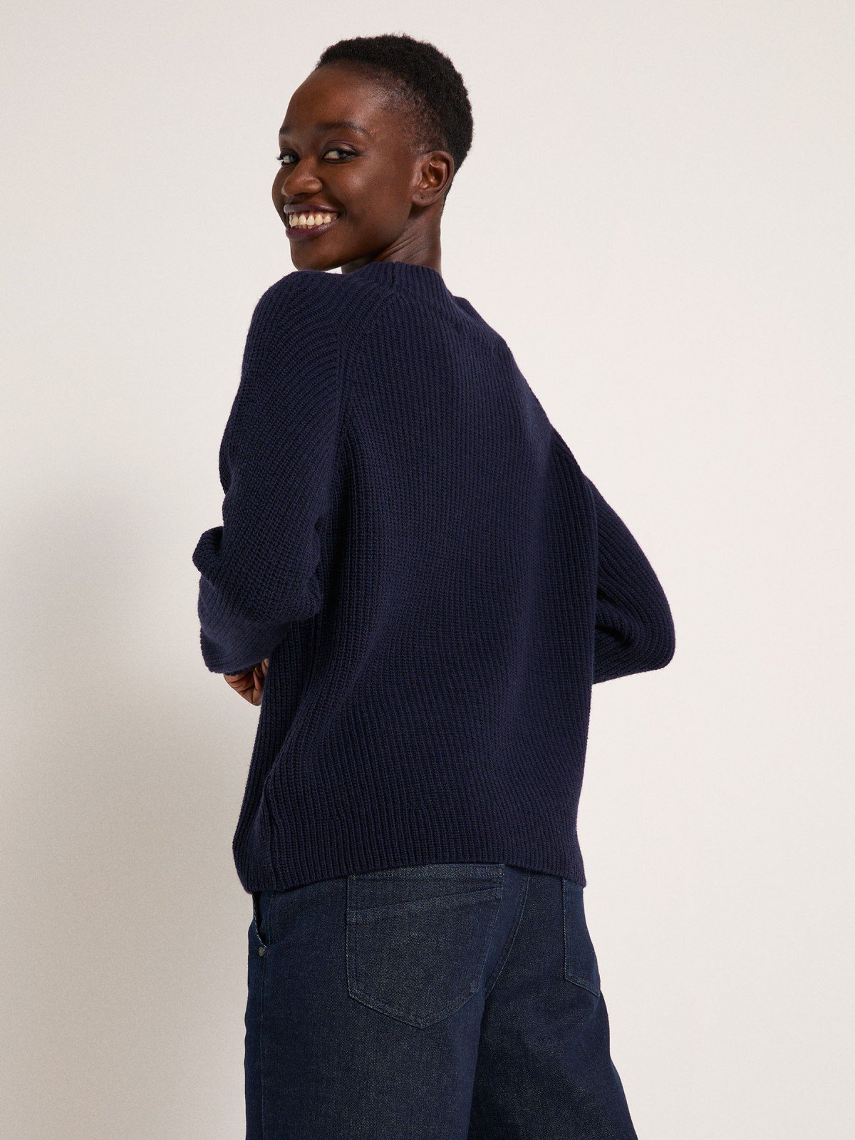 Lanius Grobstrickpullover Night Blue Lanius-Grobstrickpullover-Night-Blue
