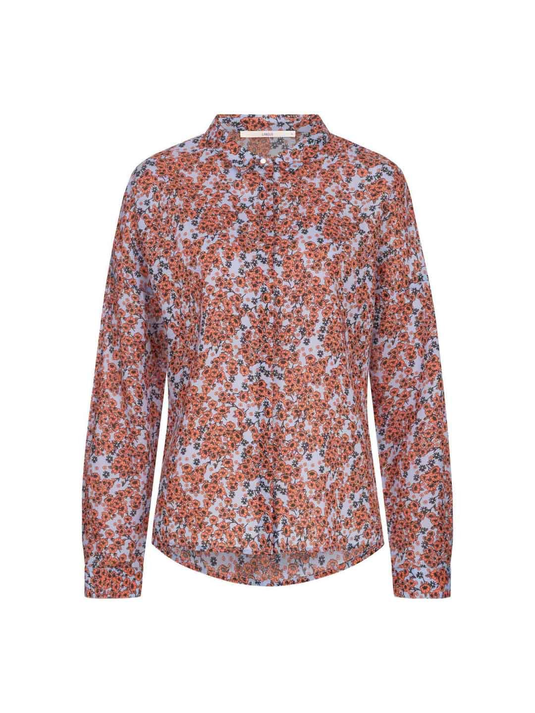 Lanius-Hemdbluse---Print:-Flower-Field-Print-Flower-Field-Blue
