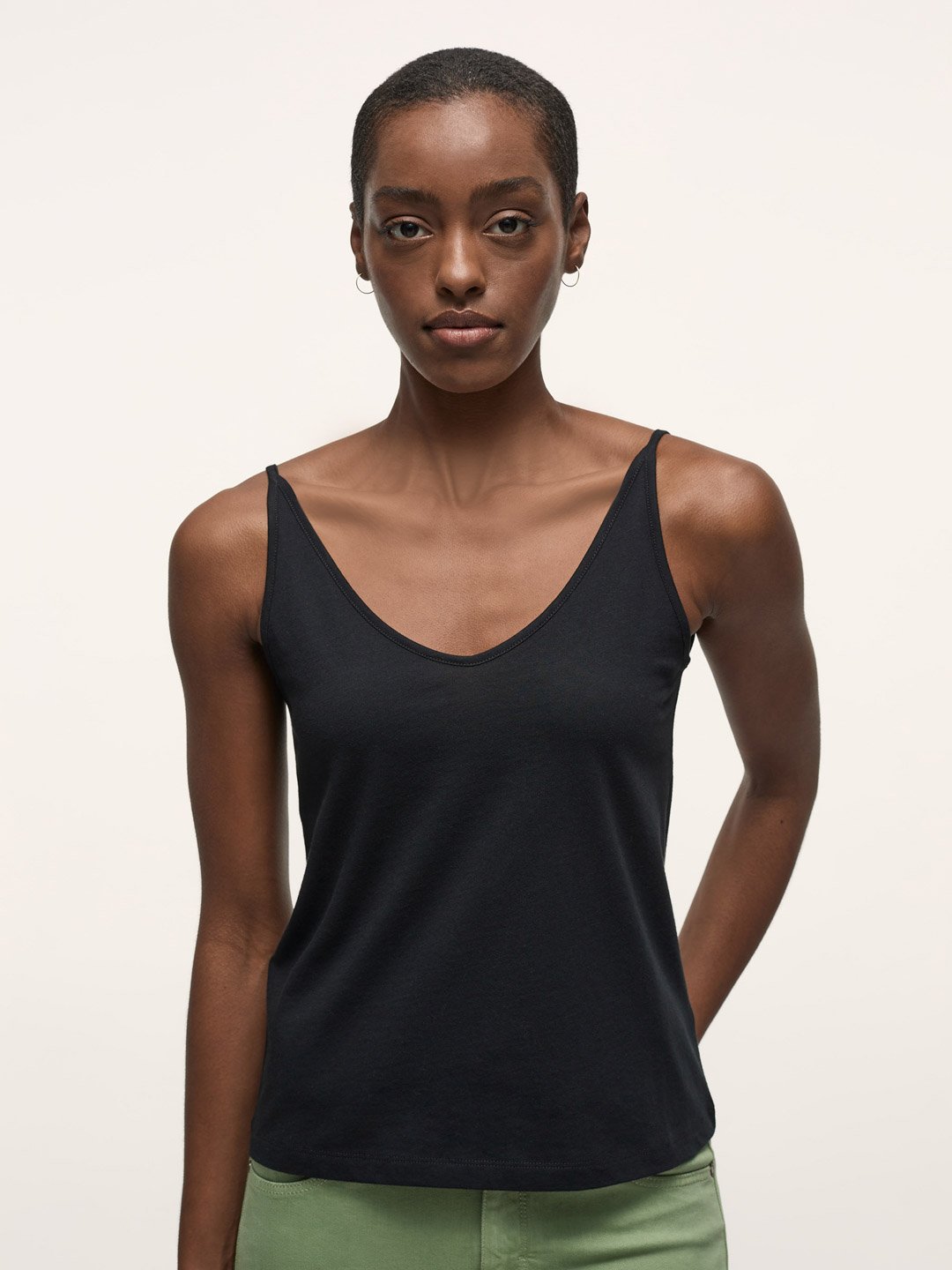 Lanius Top Gots Aus Bio-Baumwolle Black Lanius-Top-Gots-Aus-Bio-Baumwolle-Black